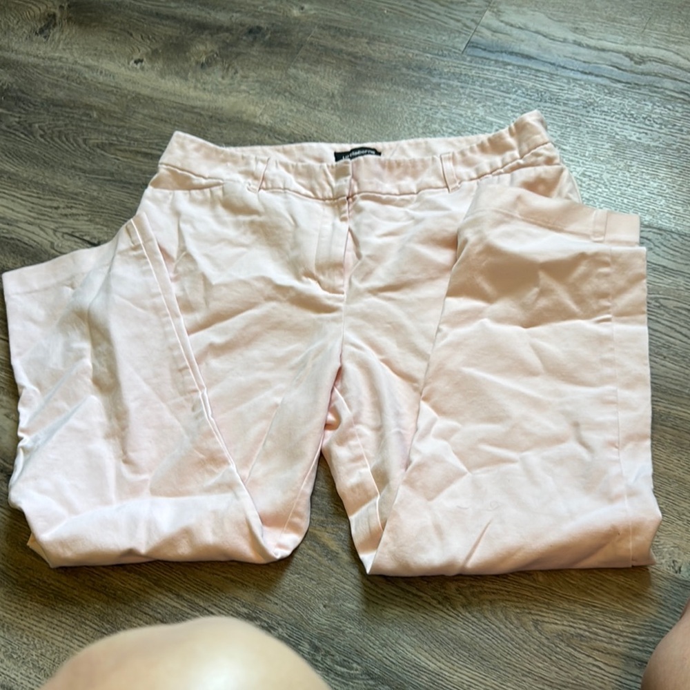 Liz Claiborne Blush Pink Trousers